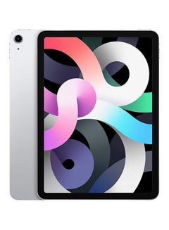 iPad Air 2020 (4th Generation) 10.9-inch 256GB WiFi 4G LTE Silver with Facetime - International Version