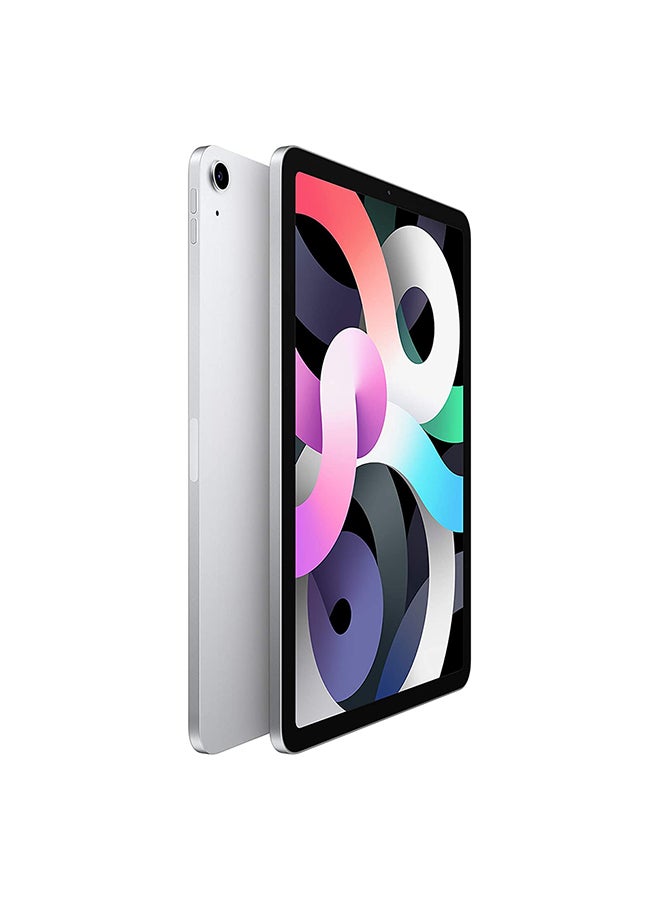 Apple - iPad Air 2020 (4th Generation) 10.9-inch 256GB WiFi 4G LTE Silver with Facetime - International Version - Image 1
