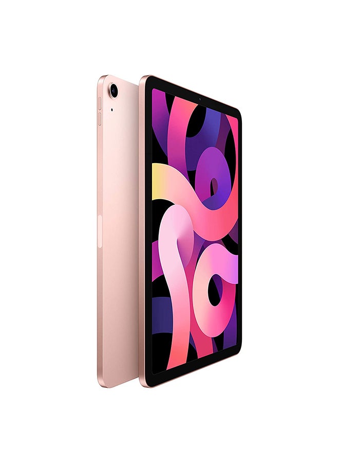 iPad Air 2020 (4th Generation) 10.9-inch 64GB WiFi 4G LTE Rose Gold with Facetime - Middle East Version