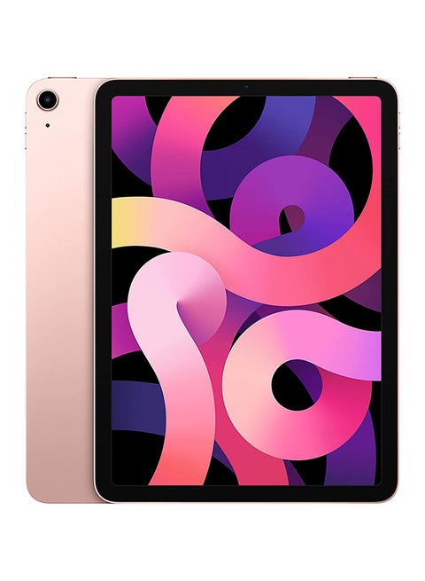 iPad Air 2020 (4th Generation) 10.9-inch 64GB WiFi 4G LTE Rose Gold with Facetime - Middle East Version