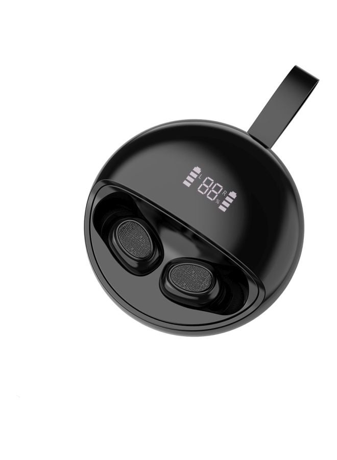 Generic Bluetooth In-Ear Earbuds With Charging Case Black  - Image 2