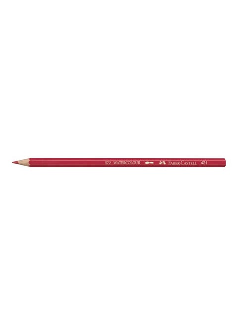 24-Piece Fish Design Water Colour Pencils With Metal Tin Multicolour