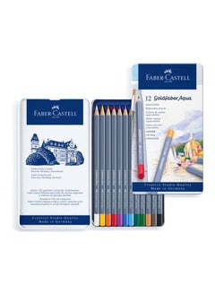 12-Piece Gold Faber Aqua Pencil Multicolour