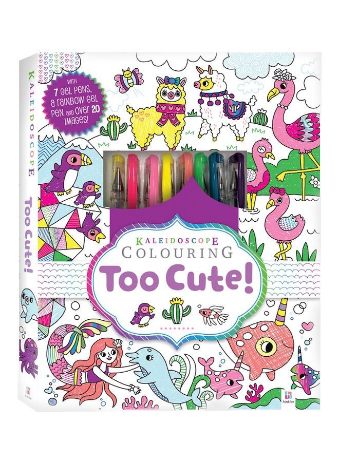 Hinkler Too Cute! Colouring Kit Multicolour - Image 1