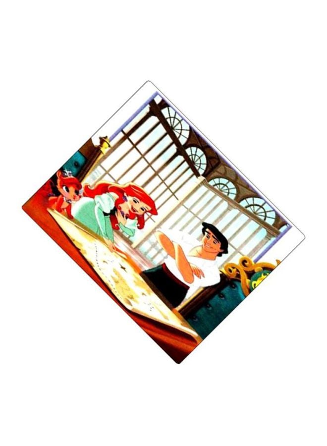 BP Printed Anti-Slip Square Mousepad White/Blue/Red - Image 2