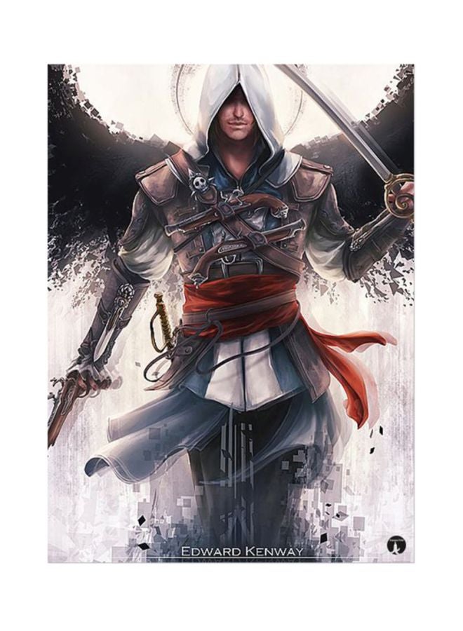 BP Assassin's Creed Printed Mouse Pad Grey/Brown