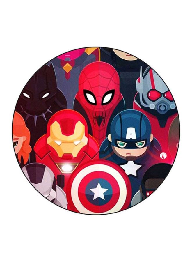 Avengers Printed Mousepad Red/Blue/White