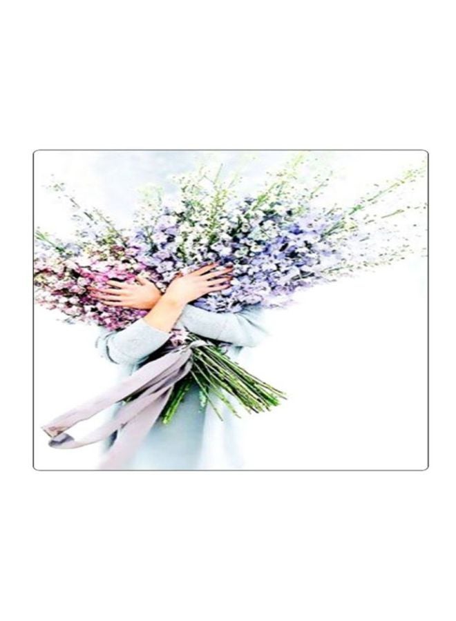 BP Floral Printed Gaming Mousepad - Image 1
