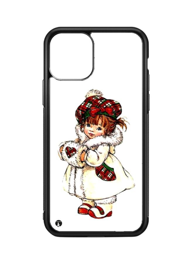 BP Protective Case Cover For Apple iPhone 11 Pro Vintage Art (Black Bumper)