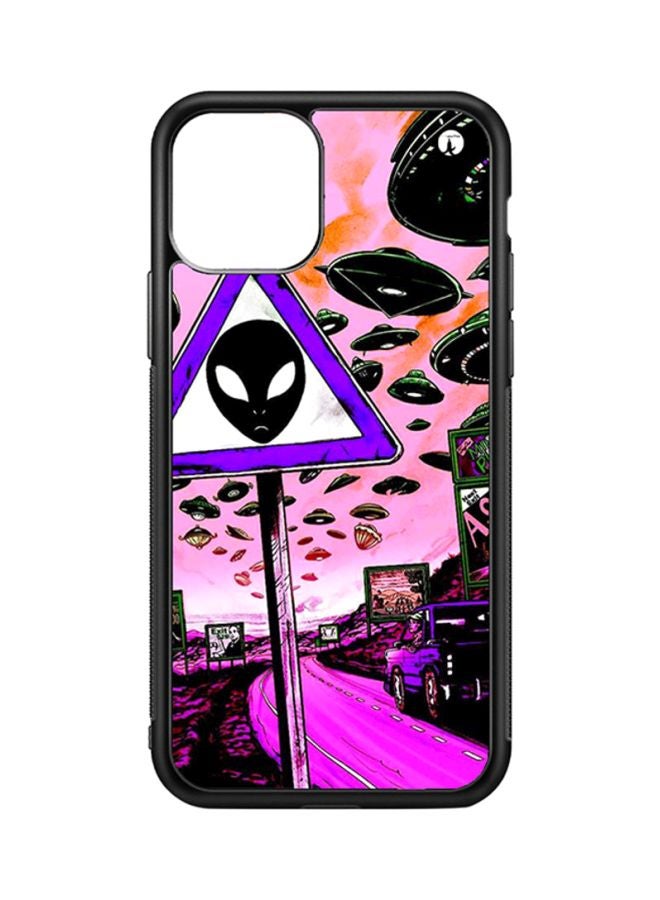 BP Protective Case Cover For Apple iPhone 11 Aliens (Black Bumper)