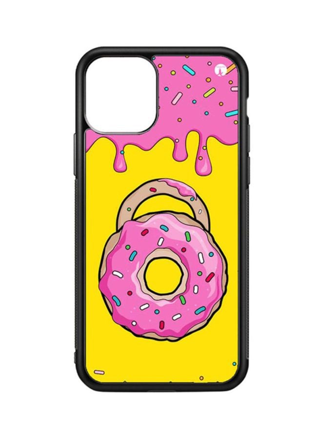 بي بي غطاء حماية واقي لهاتف أبل آيفون 11 برو نمط مسلسل الرسوم المتحركة "The Simpsons"