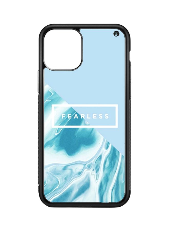 غطاء حماية واقٍ لموبايل أبل آيفون 11 طبعة كلمة "fearless"