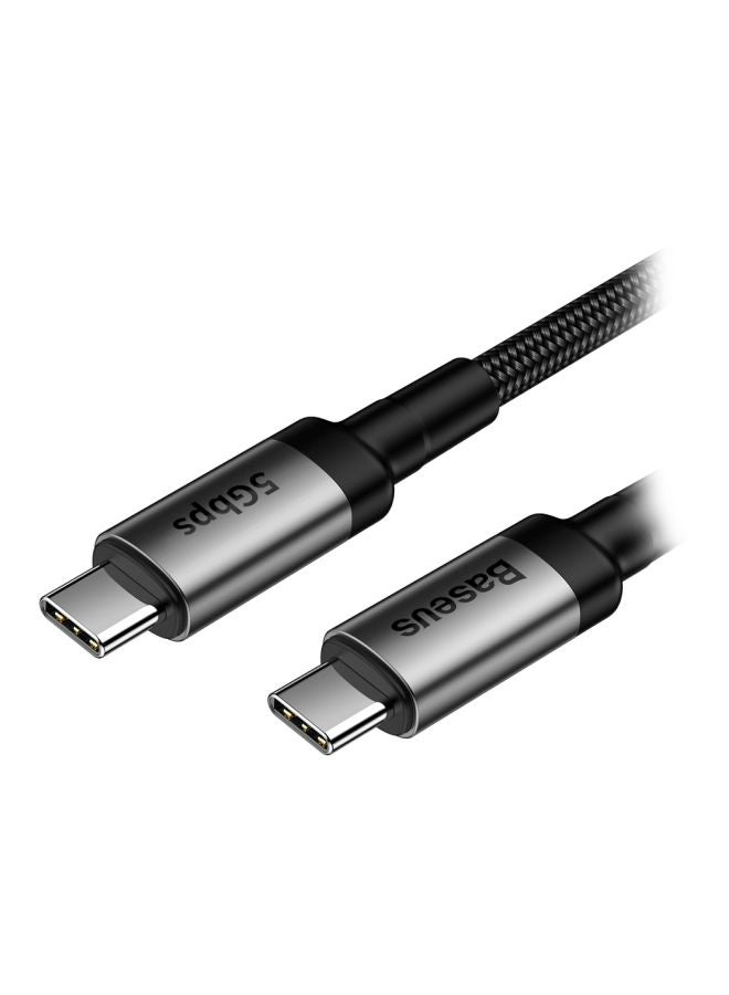 بيسوس كابل للشحن ومزامنة البيانات من سلسلة كافول رمادي/أسود - Image 3