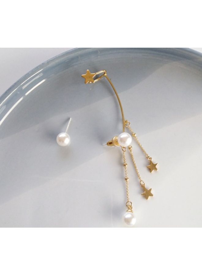 J&J - Star Aesthetic Cuff Earrings - Image 1