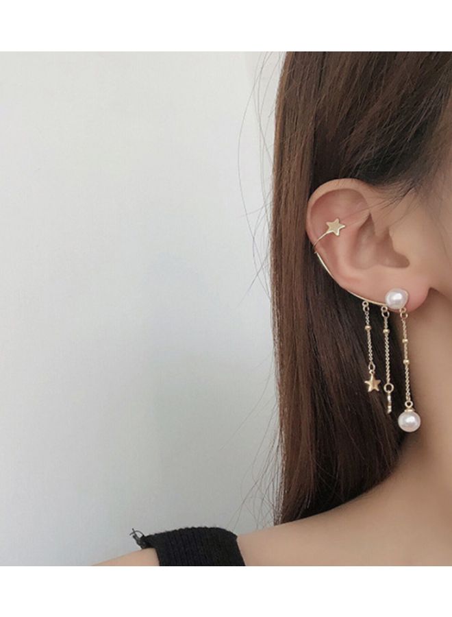 J&J - Star Aesthetic Cuff Earrings - Image 1