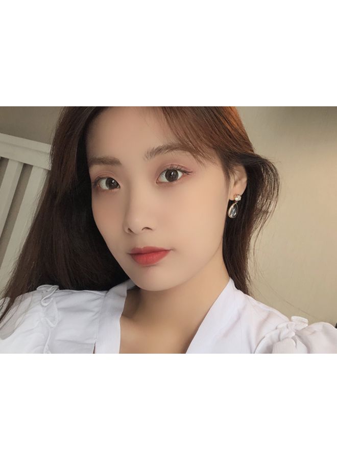 Stone Studded Dangle Earrings