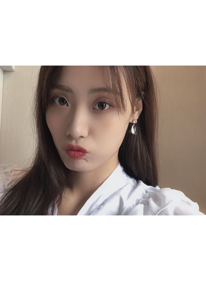 Stone Studded Dangle Earrings