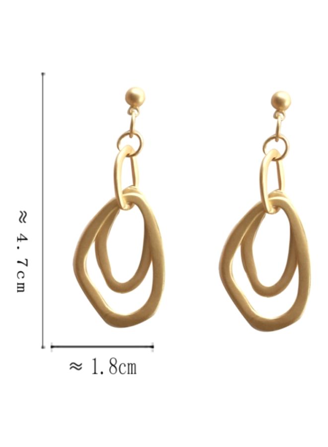 J&J Irregular Geometric Designed Dangle Earrings  - Image 4