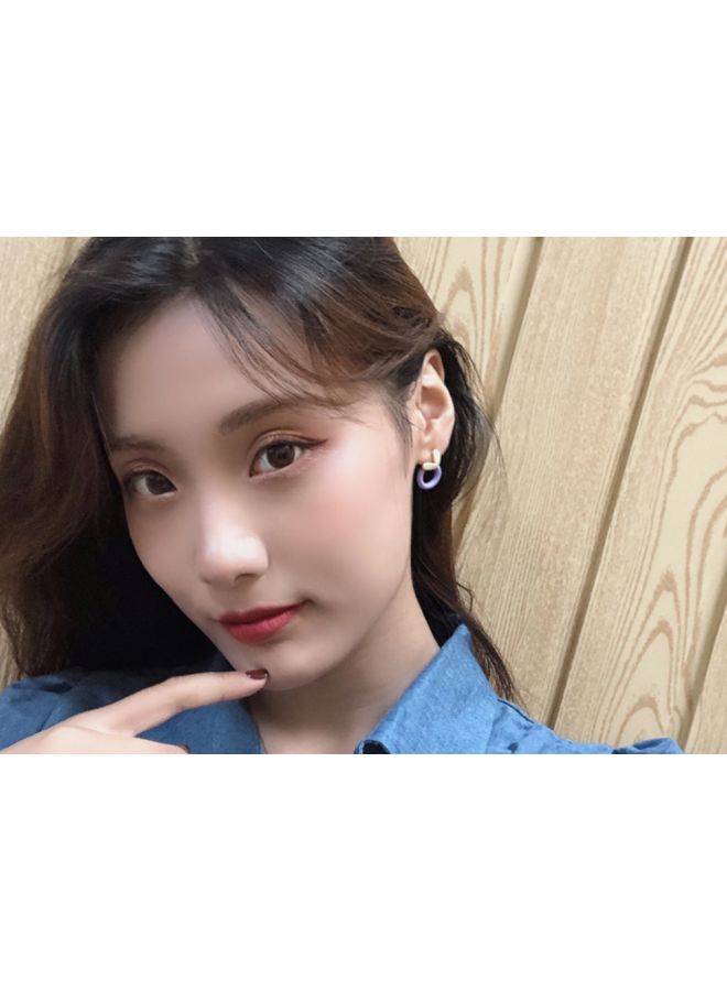 J&J Heart Shaped Stud Earrings - Image 5