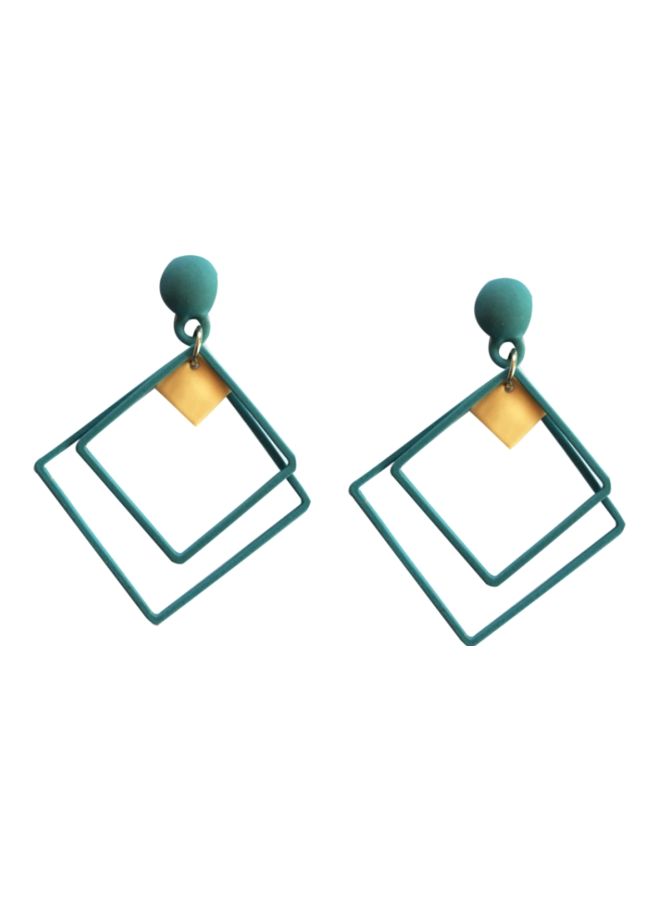 J&J Geometric Shaped Double Dangle Earrings  - Image 1