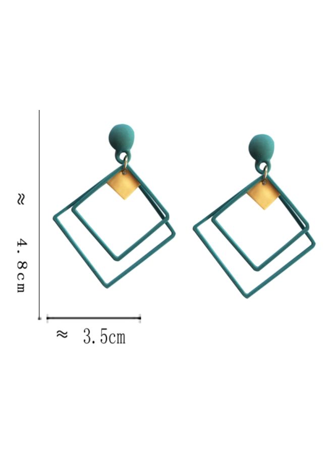 J&J Geometric Shaped Double Dangle Earrings  - Image 2