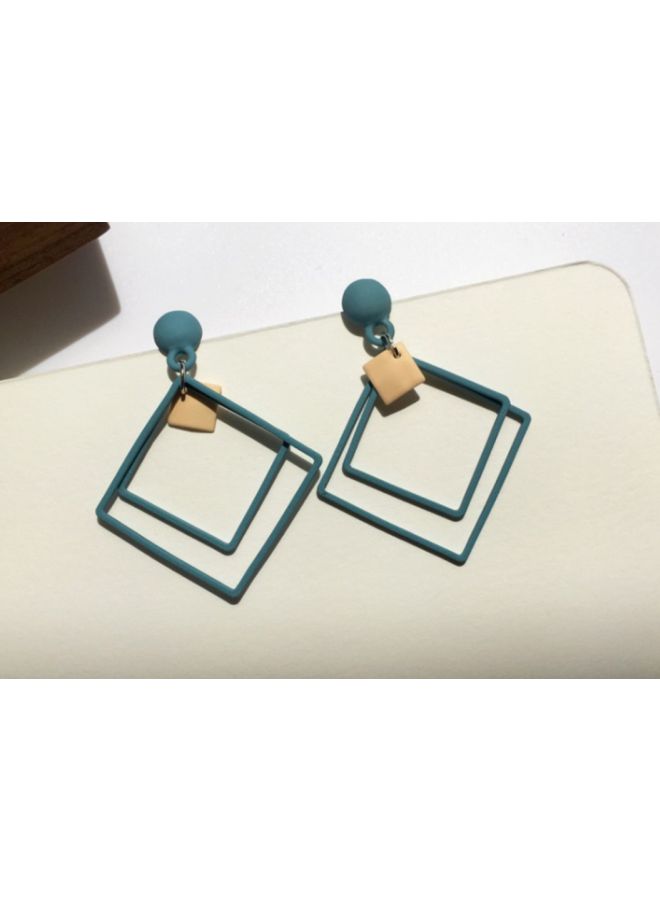 J&J Geometric Shaped Double Dangle Earrings  - Image 3