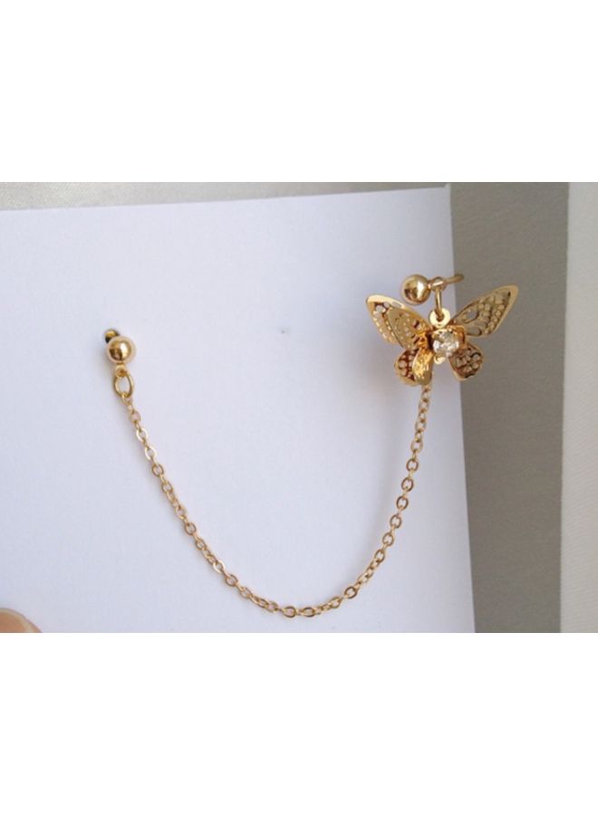 J&J 925 Sterling Silver Cute Butterfly Design Earrings - Image 3