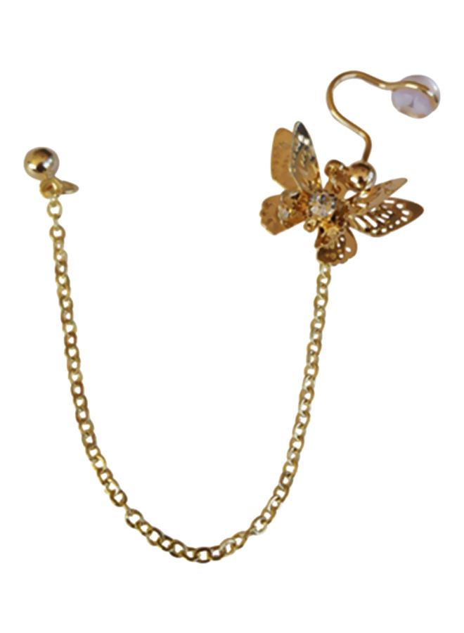 J&J 925 Sterling Silver Cute Butterfly Design Earrings - Image 1