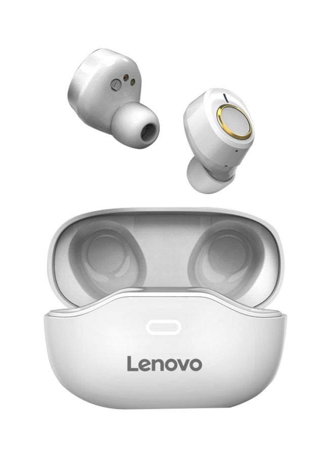 Lenovo Wireless In-Ear Earphones With Charging Case White - Image 1