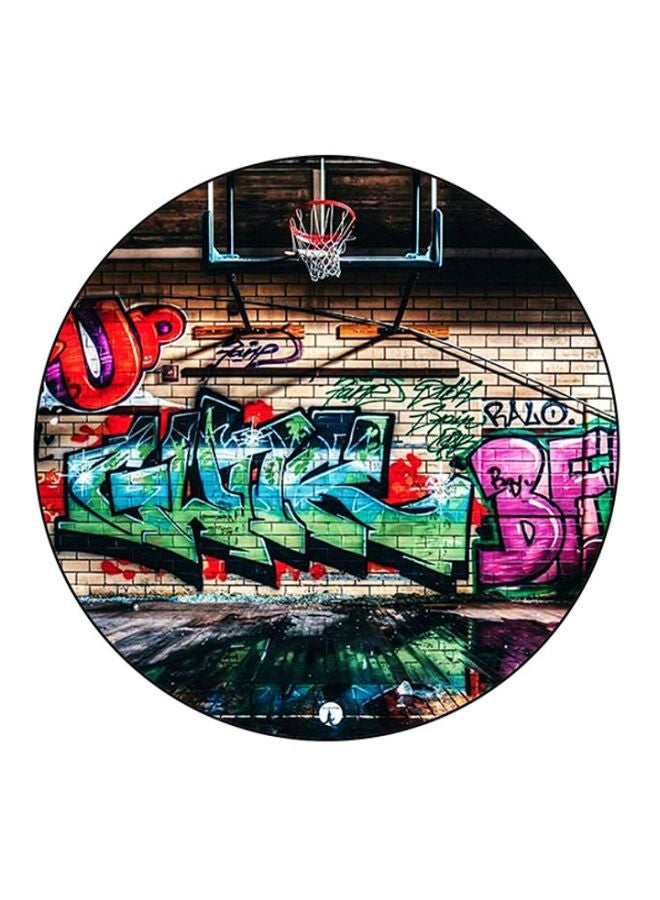 بي بي لوحة ماوس بطبعة رسم جرافيتي متعدد الألوان