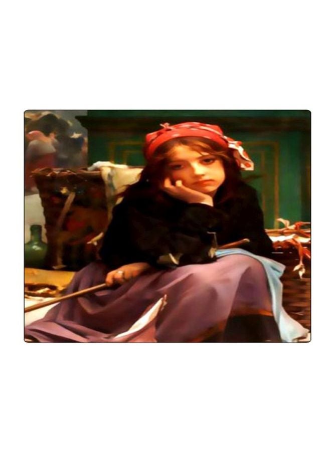 BP Printed Anti-Slip Gaming Mouse Pad Multicolour - Image 1