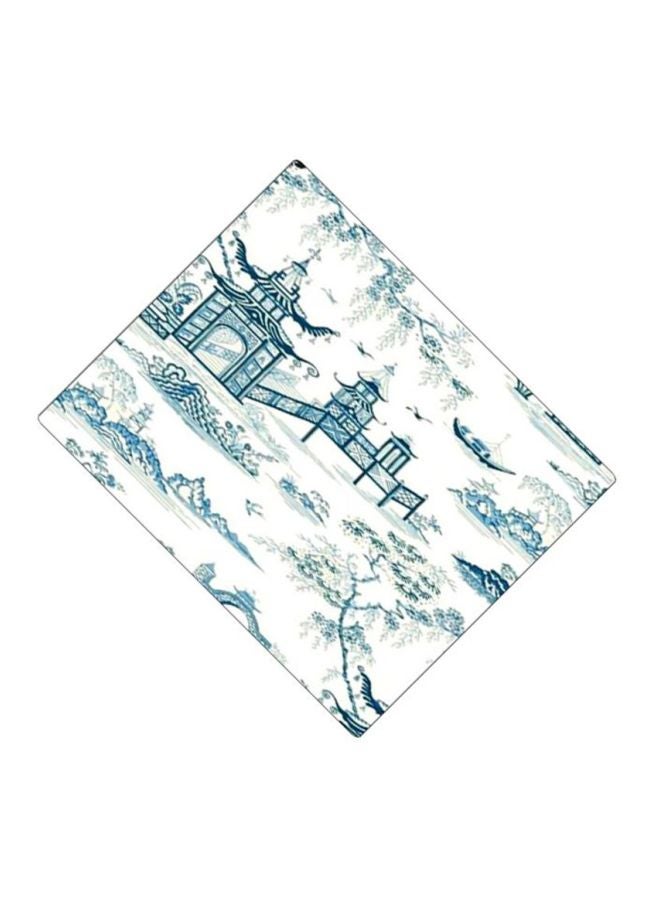 BP Printed Anti-Slip Gaming Mouse Pad Blue/White - Image 2