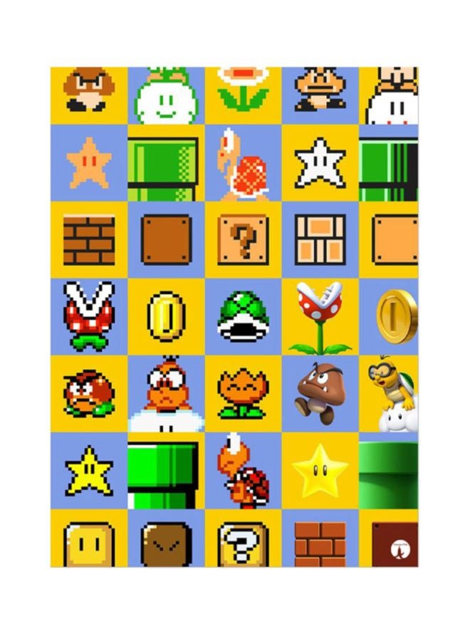 BP The Video Game Super Mario Printed Mousepad Multicolour