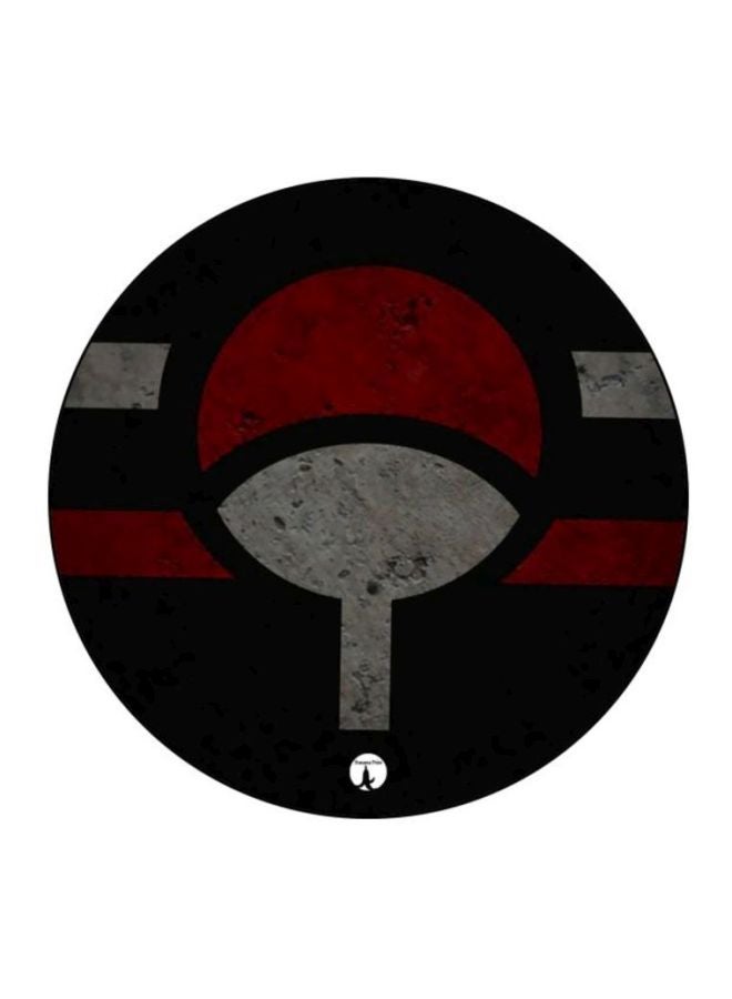 BP Animation Naruto Printed Mousepad Black/Grey/Red