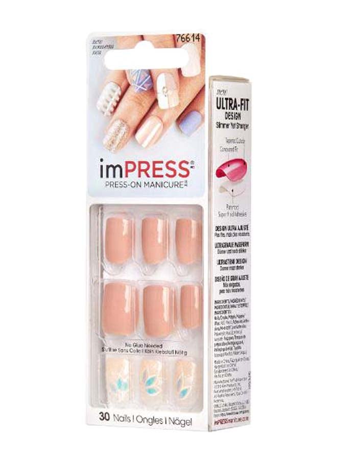 KISS Impress 3D Accent Nails beige - Image 3