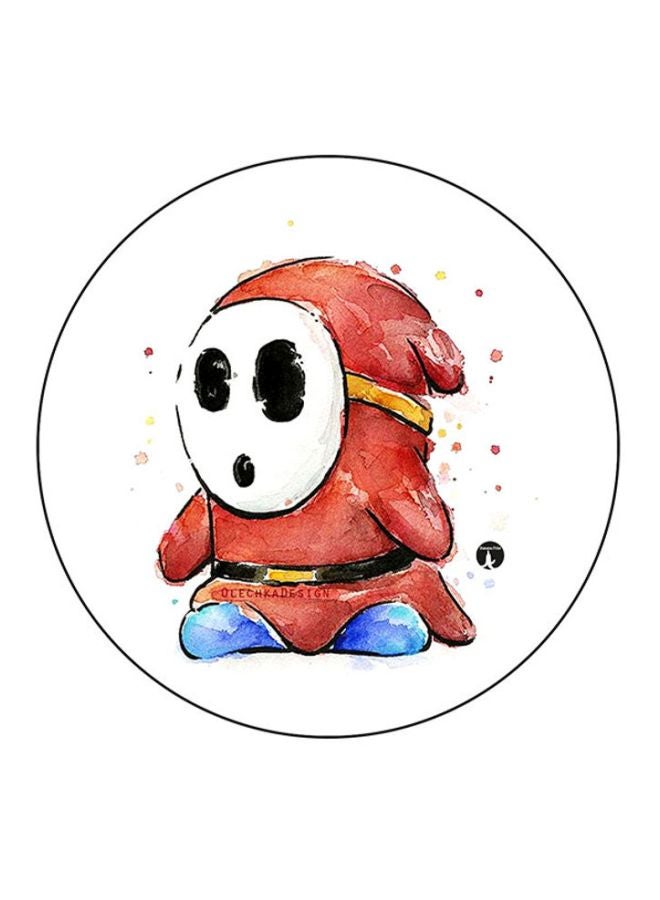 BP Printed Mouse Pad White/Black/Red