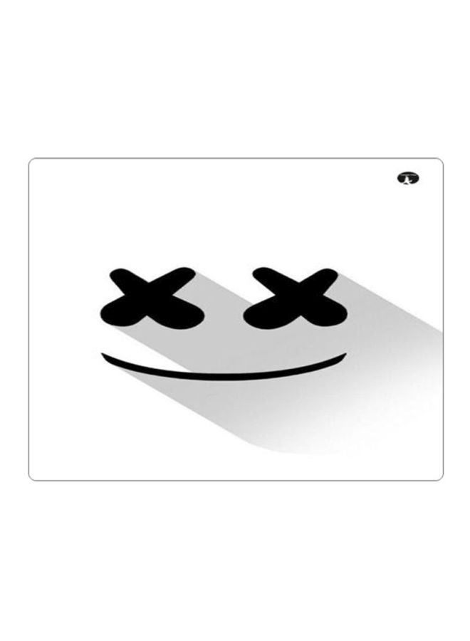 BP Printed Gaming Mousepad White/Black - Image 1