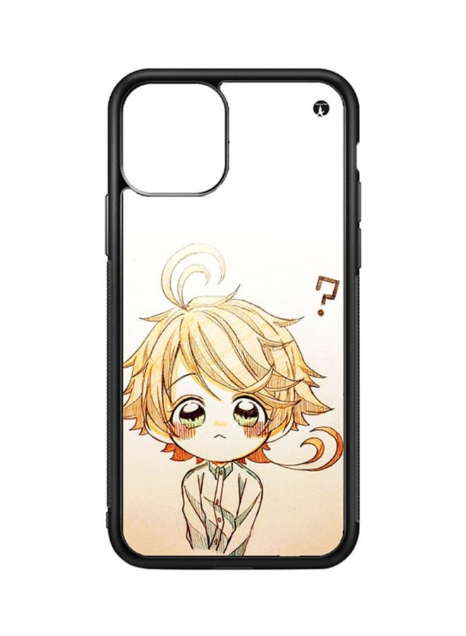 غطاء حماية واقٍ لهاتف أبل آيفون 11 برو ماكس أبيض/بيج