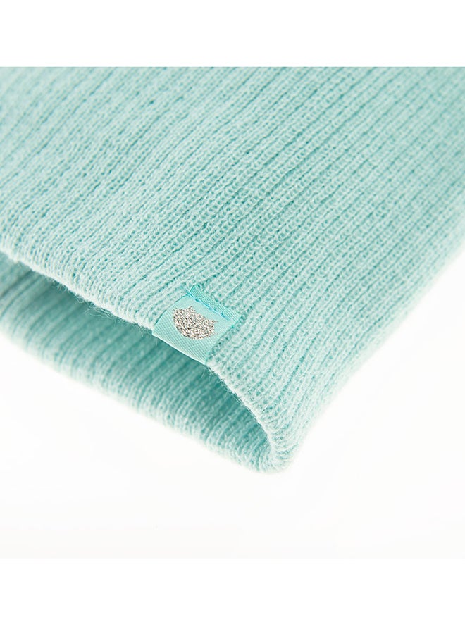 SMYK - Ripped Knitted Regular Beanies Light Green - Image 1