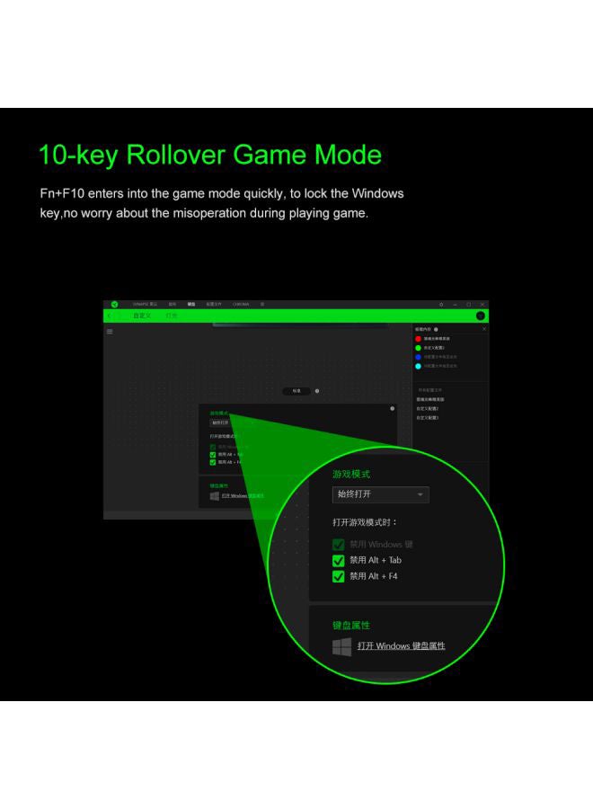 RAZER - Razer Huntsman Gaming Keyboard: Fastest Keyboard Switches Ever - Clicky Optical Switches - Customizable Chroma RGB Lighting - Programmable Macro Functionality - Quartz Pink - Image 1