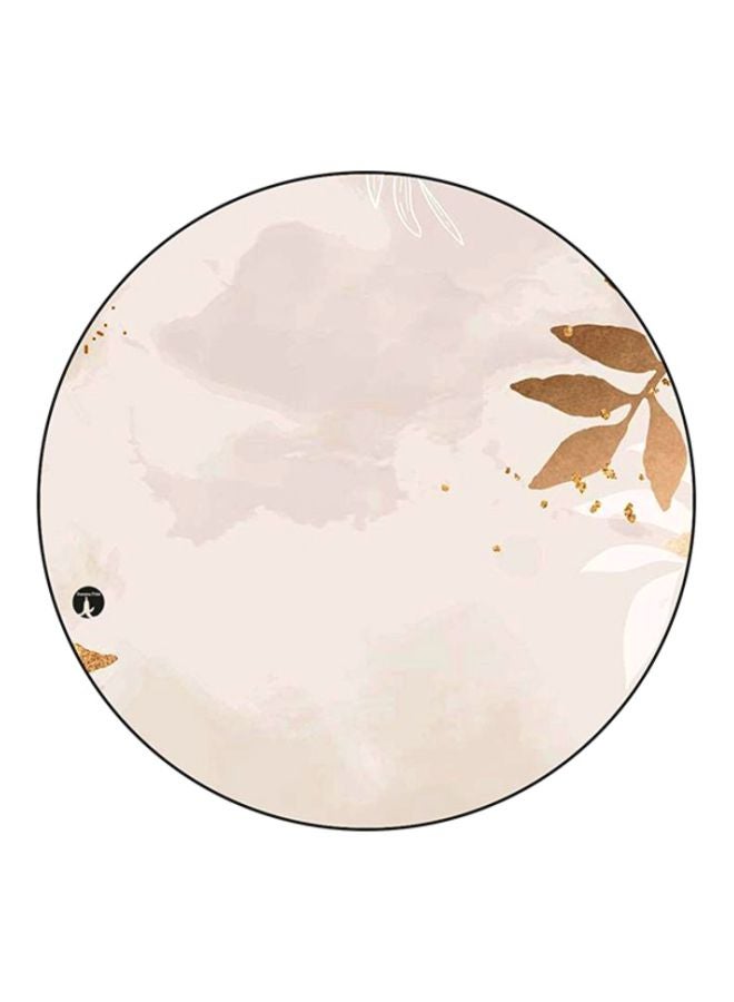 BP Leafs Printed Mouse Pad Grey/Brown