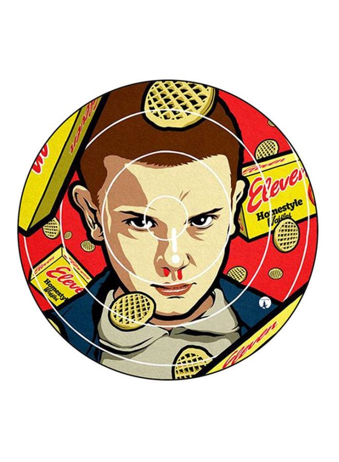 BP Stranger Things Print Mousepad Beige/Red/Brown