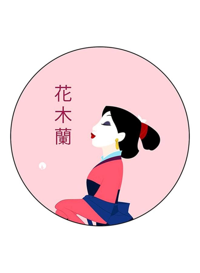 Disney Printed Mousepad Pink/Red/Blue