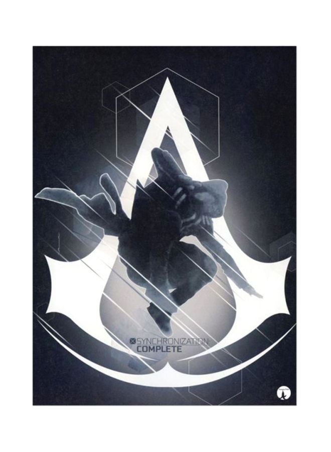 BP Video Game Assassin'S Creed Printed Mousepad Grey/White