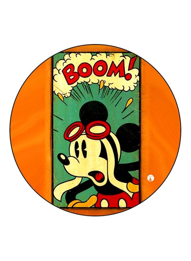 BP Printed Round Mouse Pad Multicolour