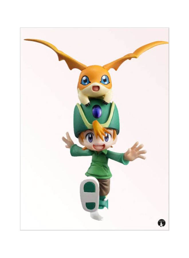 BP The Anime Digimon Printed Mousepad White/Green/Orange