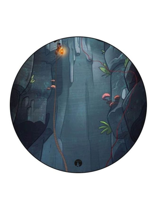 لوحة ماوس مطبوع عليها رسمة من مسلسل "Gravity Falls" رمادي/أسود/أصفر