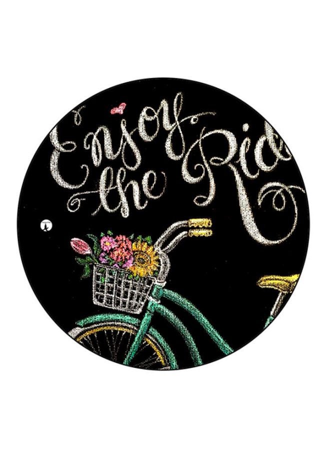 لوحة ماوس بطبعة عبارات لوحة ماوس مطبوع عليها عبارة "Enjoy The Ride"