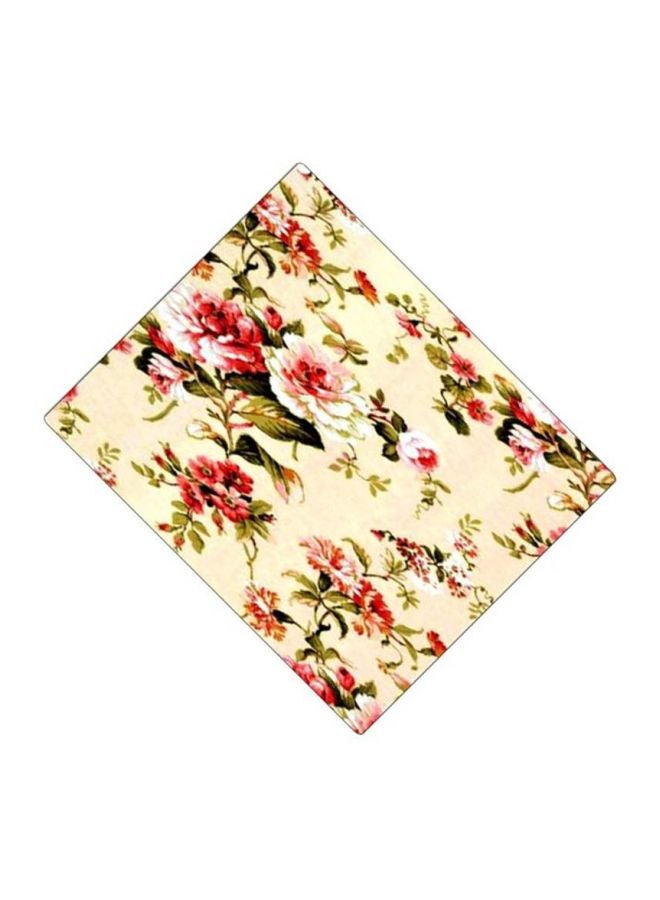 BP Floral Printed Mousepad Beige/Red/Green - Image 2