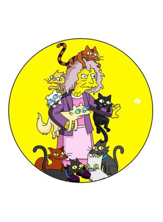 Simpsons Printed Mouse Pad Multicolour - v1604749133/N34503388A_1